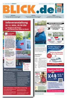 Titelseite der Ausgabe „Chemnitzer Blick“