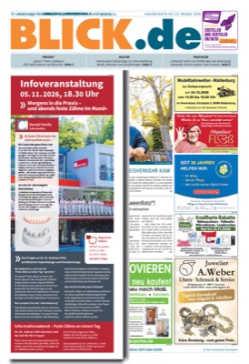 Titelseite der Ausgabe „Hohenstein-Ernstthaler Blick“