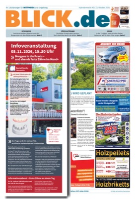 Titelseite der Ausgabe „Mittweidaer Blick“