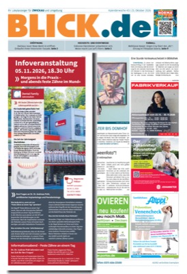 Titelseite der Ausgabe „Zwickauer Blick“